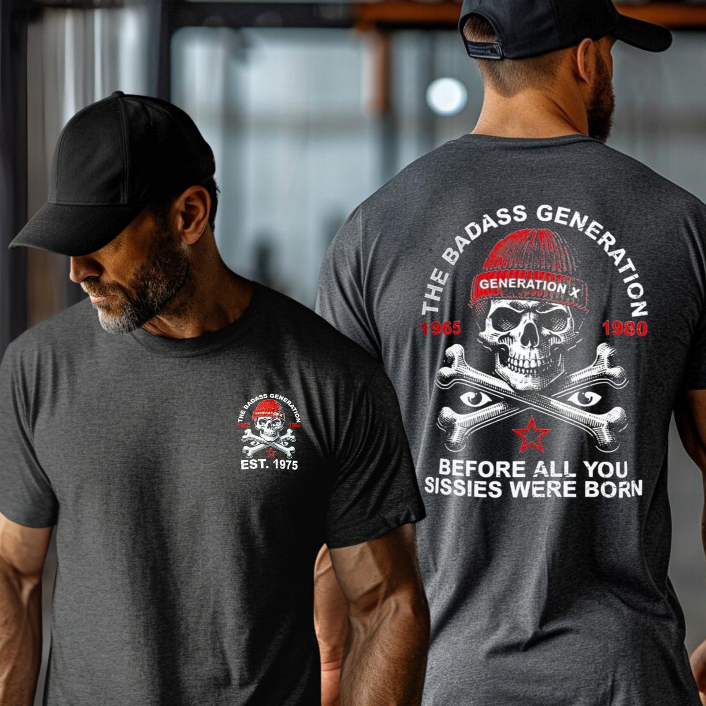 Custom The Badass Generation X Shirt