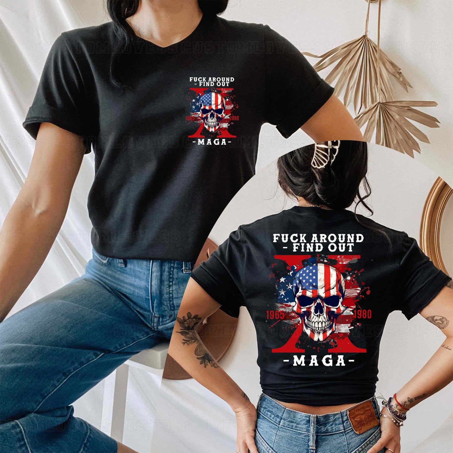Custom Gen X Maga T-shirt