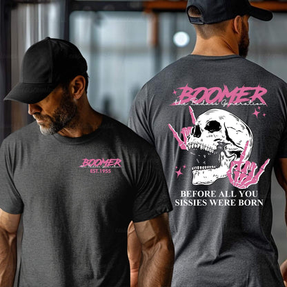 Custom Year Badass Boomer T-shirt
