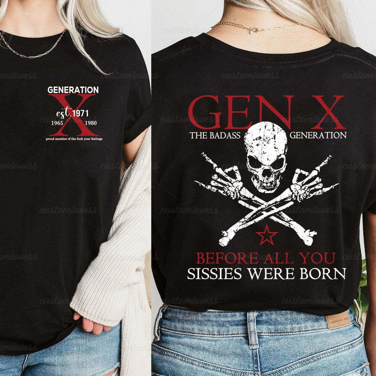 Custom The Badass Generation Shirt