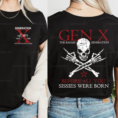 Custom The Badass Generation Shirt