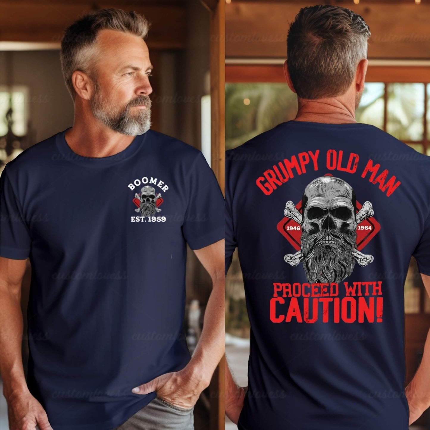 Custom Grumpy Old Men Shirt