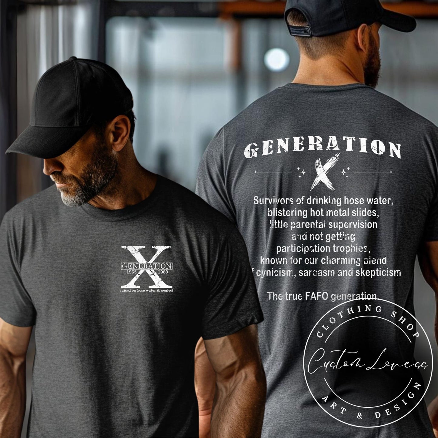 Custom Year Gen X T-Shirt