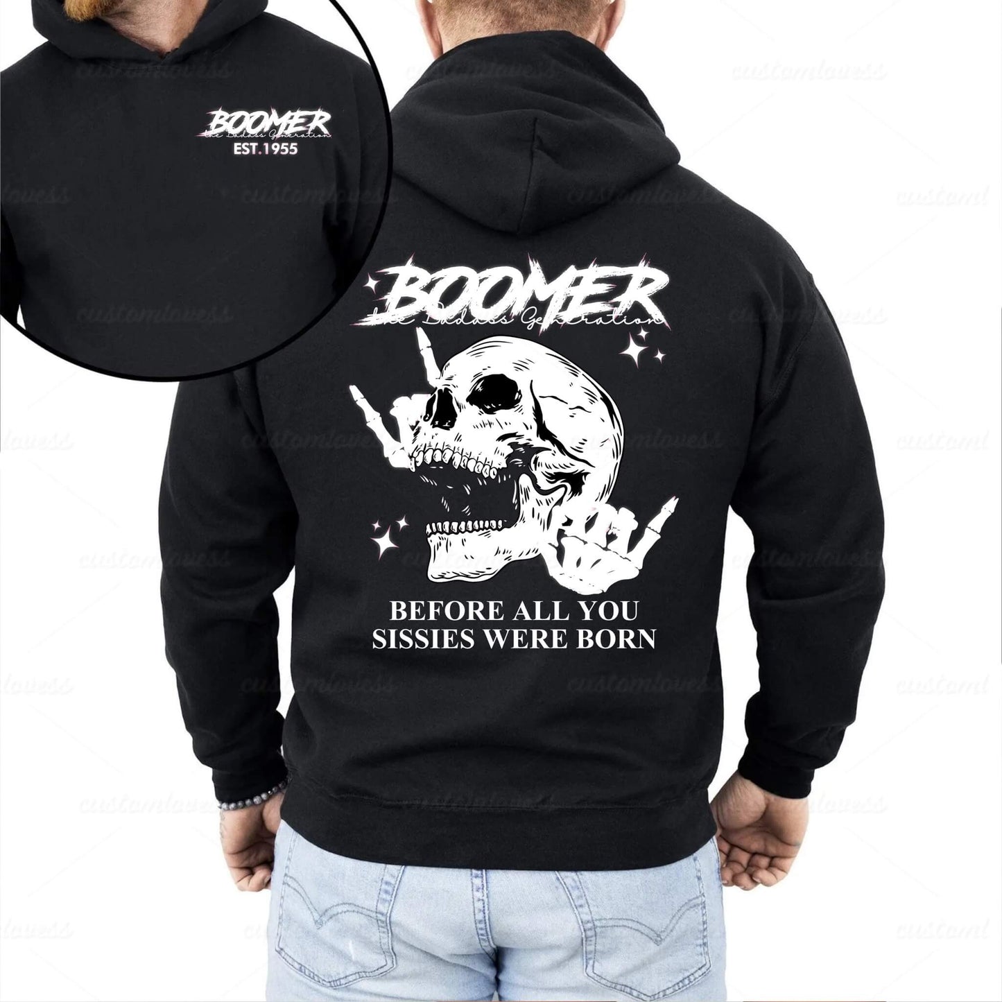 Custom Year Badass Boomer T-shirt