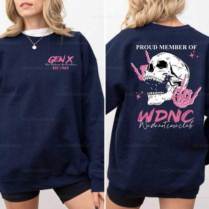 Custom Year Gen X WDNC T-shirt