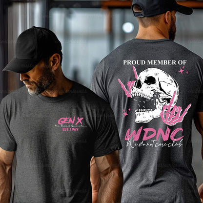 Custom Year Gen X WDNC T-shirt
