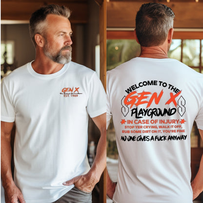 Custom Gen X Playground T-shirt