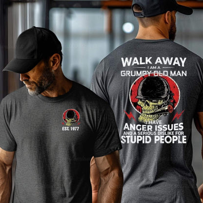 Custom Walk Away Grumpy Old Men Shirt
