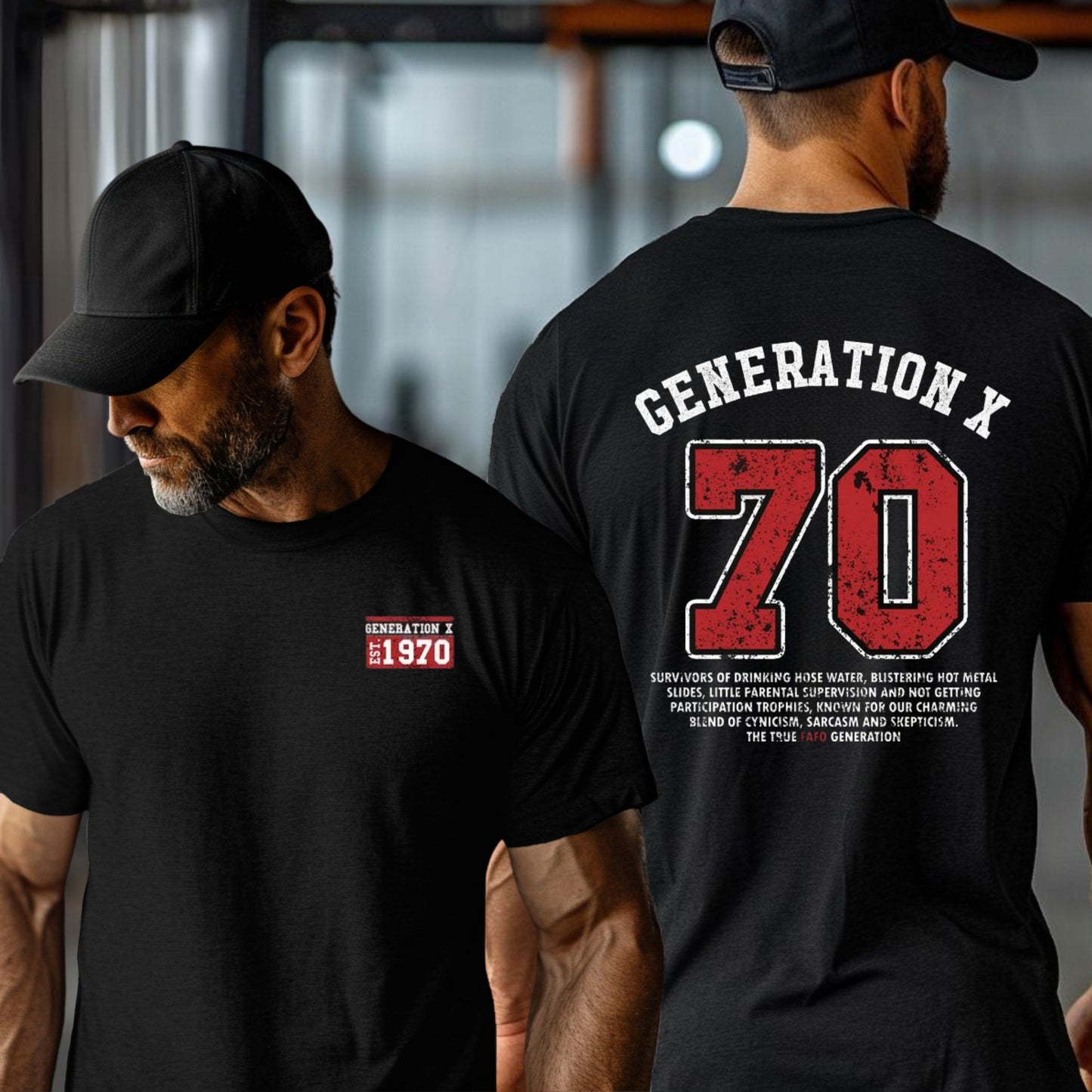 Custom Year Gen X FAFO Shirt