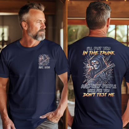 Custom Year  I'll put you in the trunk T-shirt