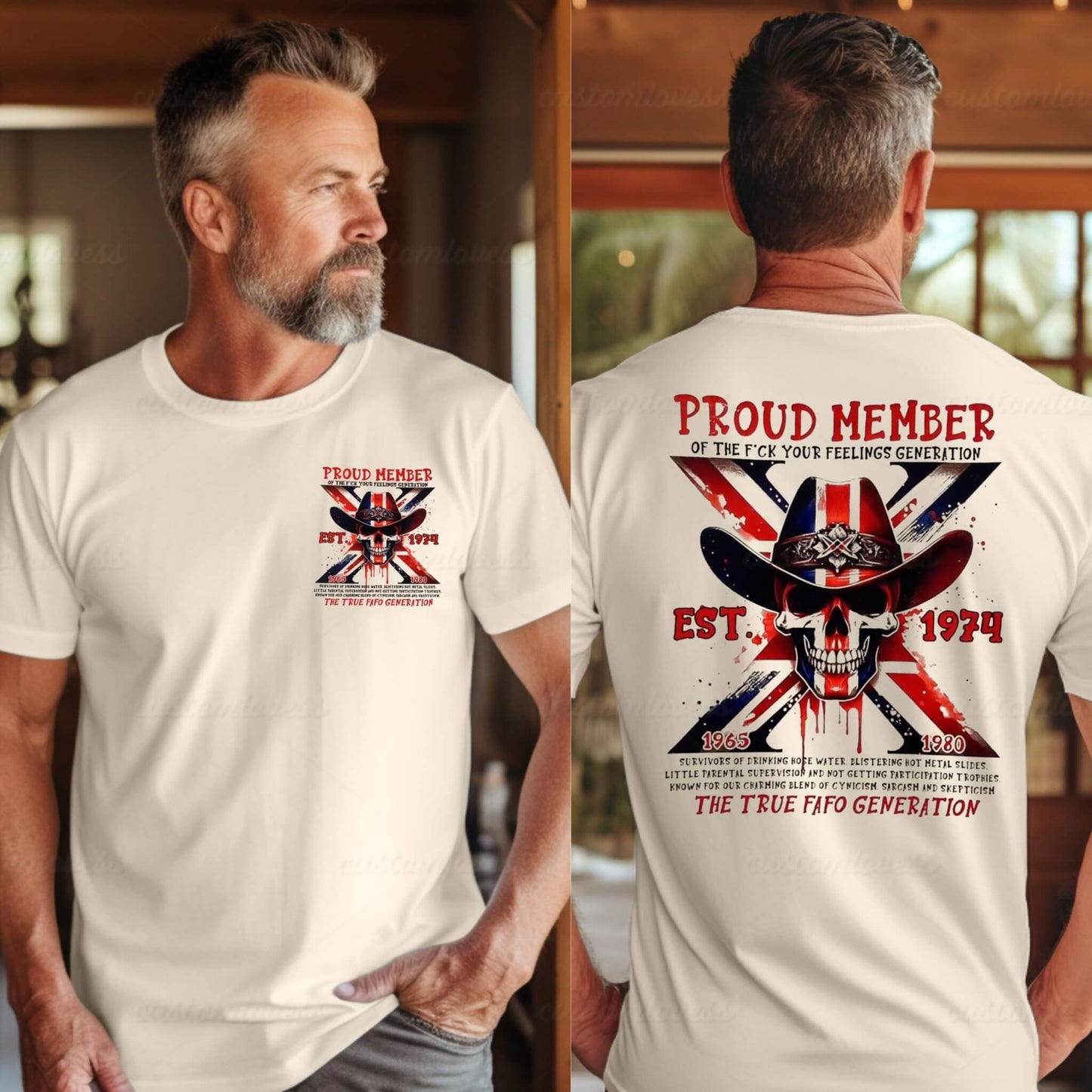 Custom Generation X UK Fafo Shirt