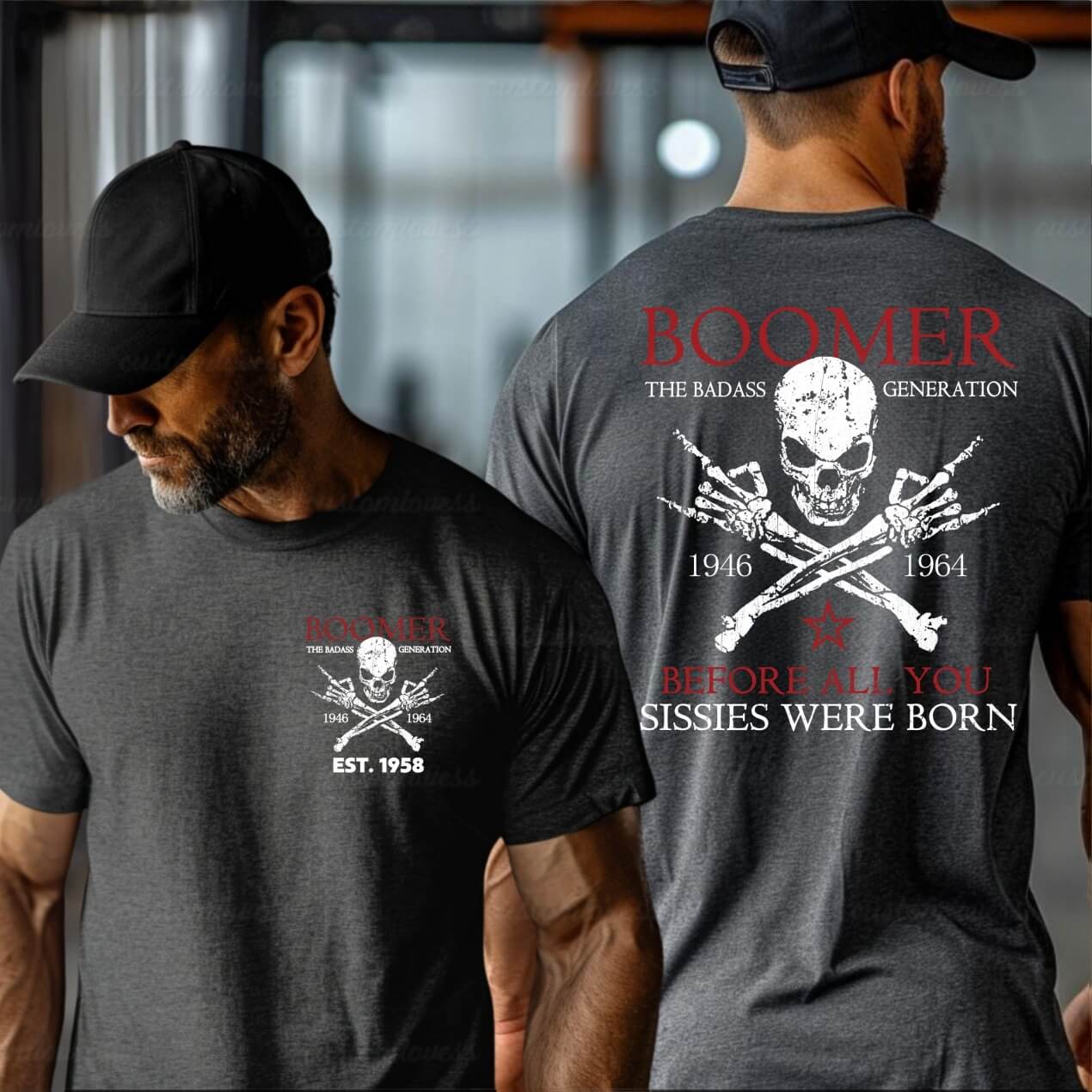 Custom Year Before All You Sissies Were Born Boomer Shirt